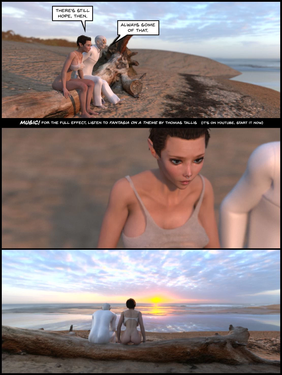 One Human Being 8 - Between two worlds porn comic picture 109