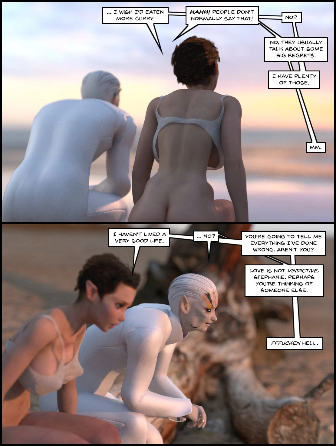 One Human Being 8 - Between two worlds porn comic picture 110