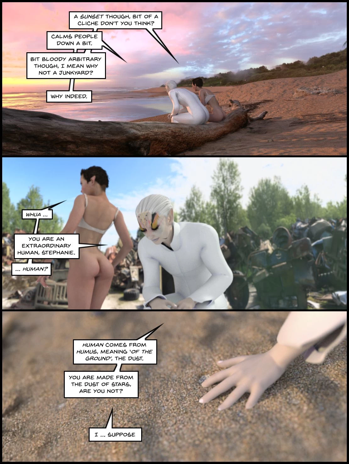 One Human Being 8 - Between two worlds porn comic picture 112