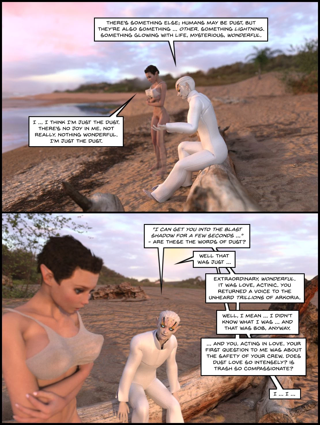 One Human Being 8 - Between two worlds porn comic picture 113