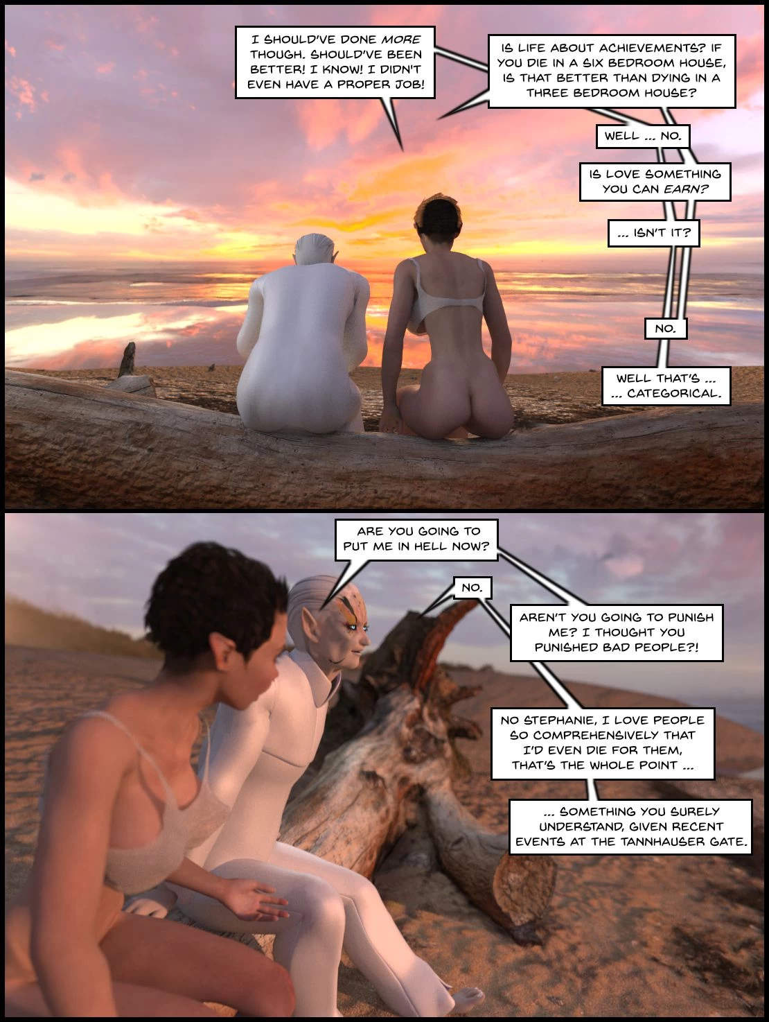 One Human Being 8 - Between two worlds porn comic picture 114