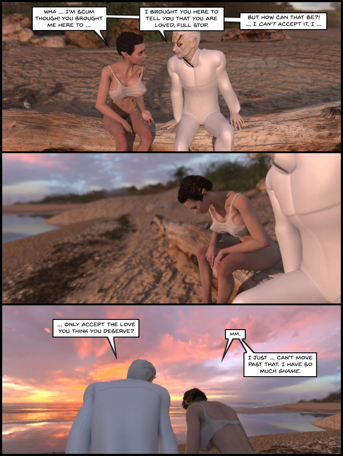 One Human Being 8 - Between two worlds porn comic picture 115