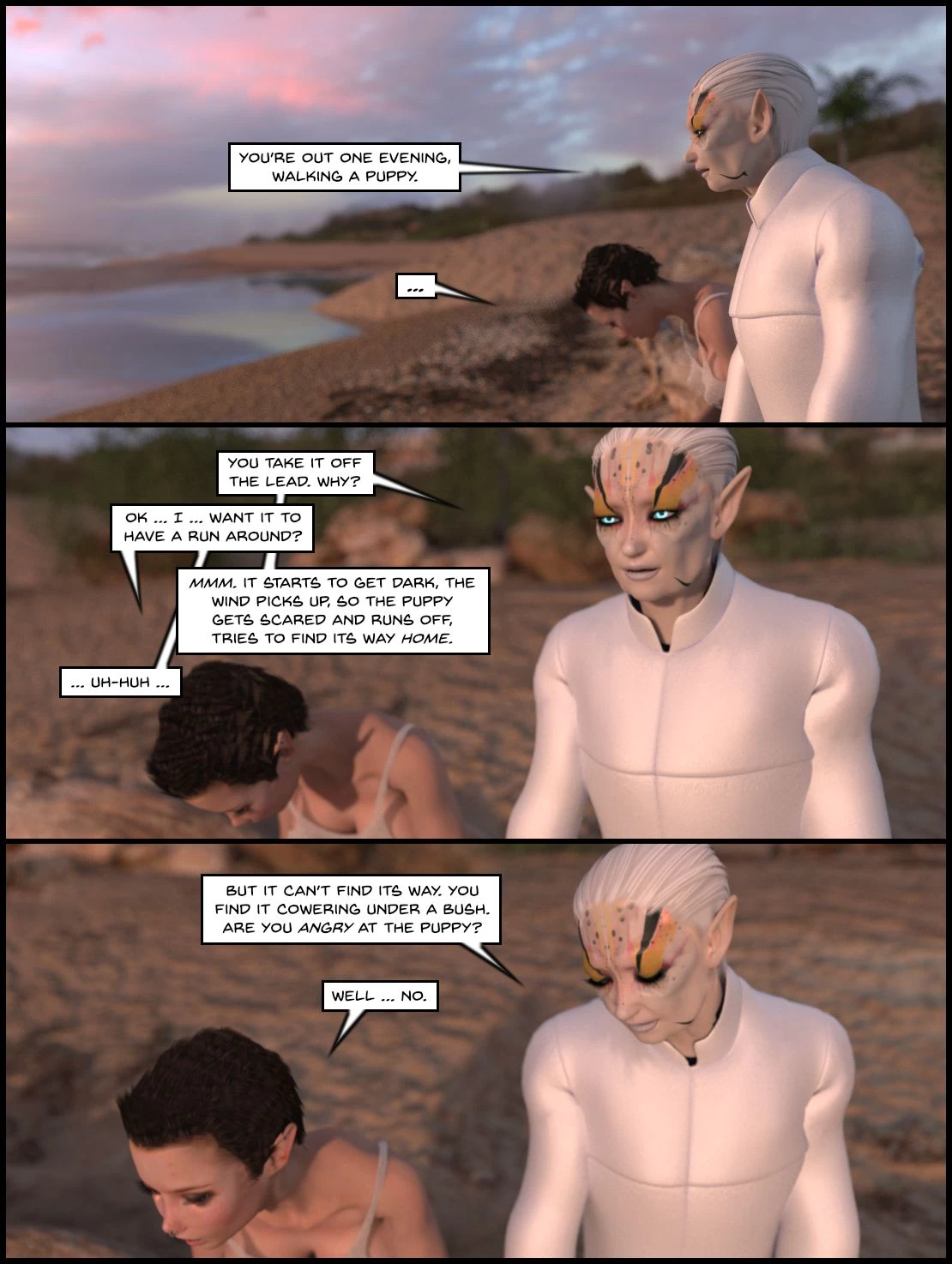 One Human Being 8 - Between two worlds porn comic picture 116