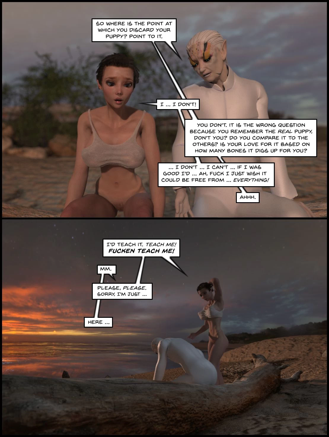 One Human Being 8 - Between two worlds porn comic picture 118