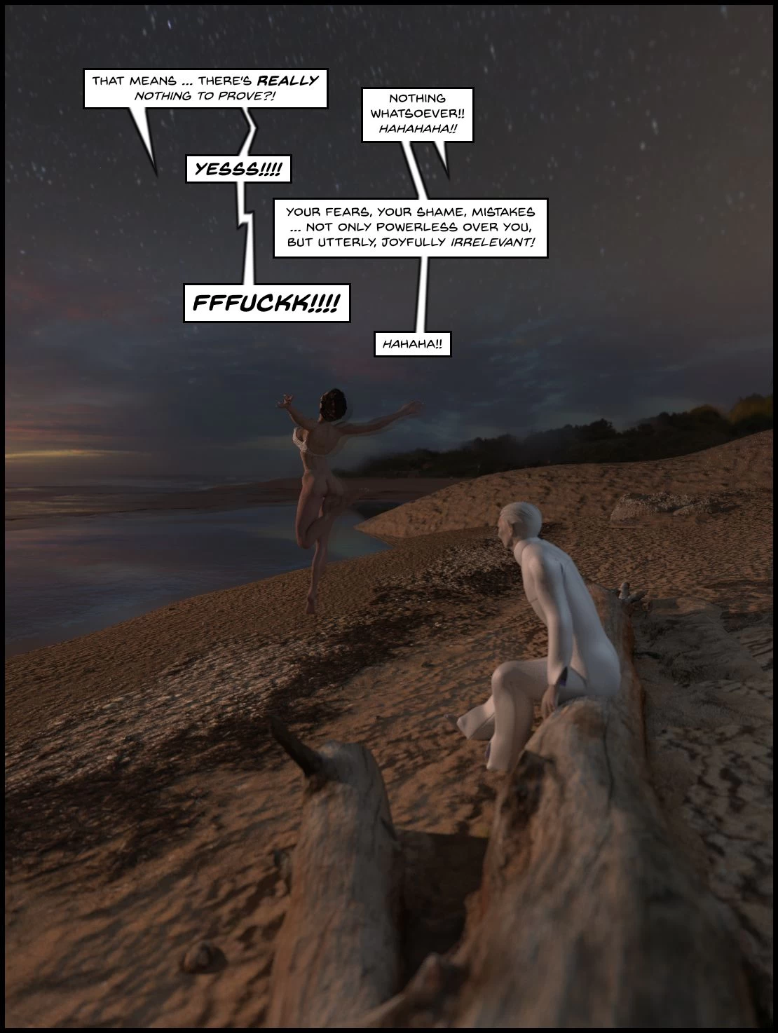 One Human Being 8 - Between two worlds porn comic picture 122