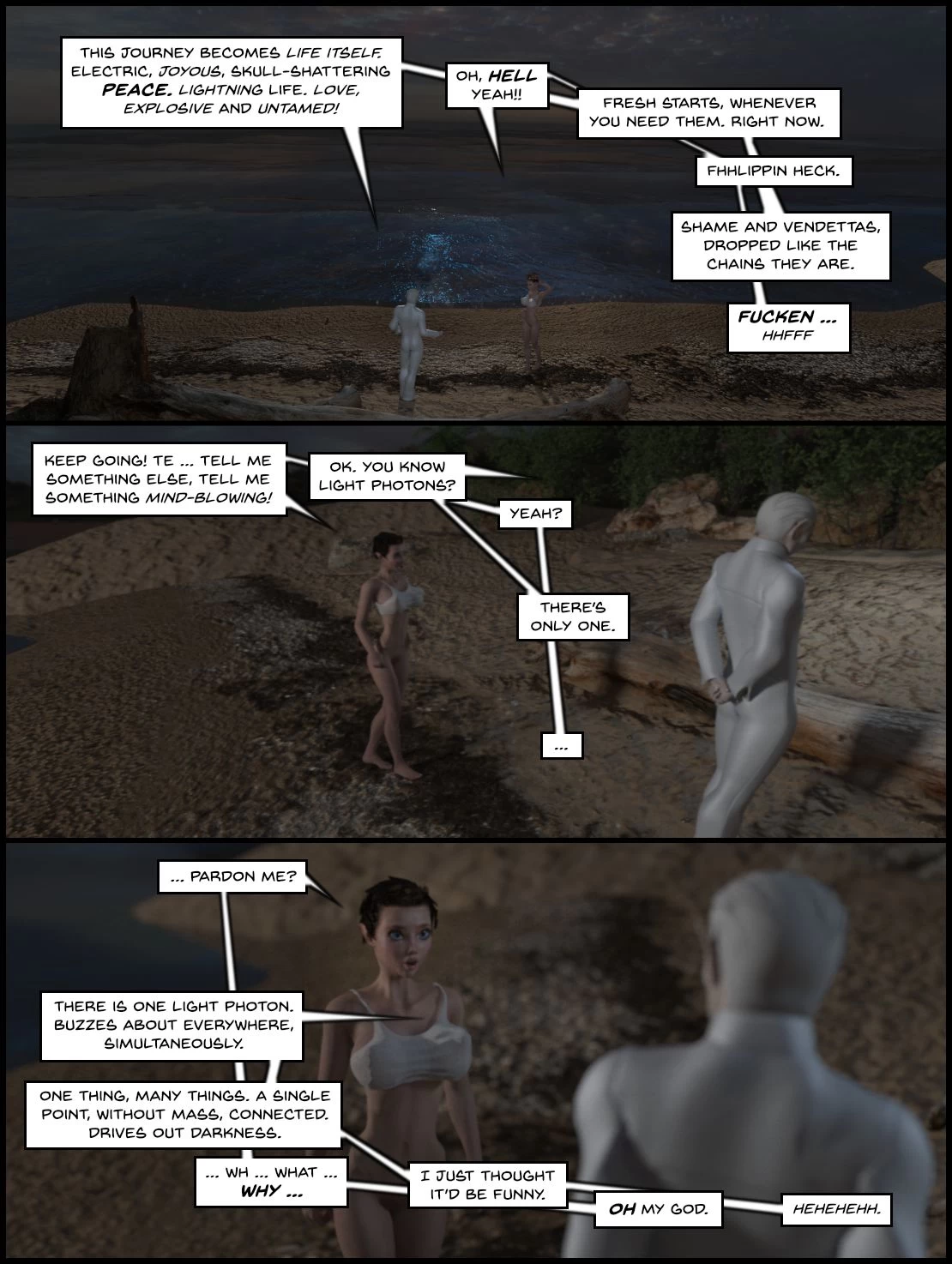 One Human Being 8 - Between two worlds porn comic picture 123