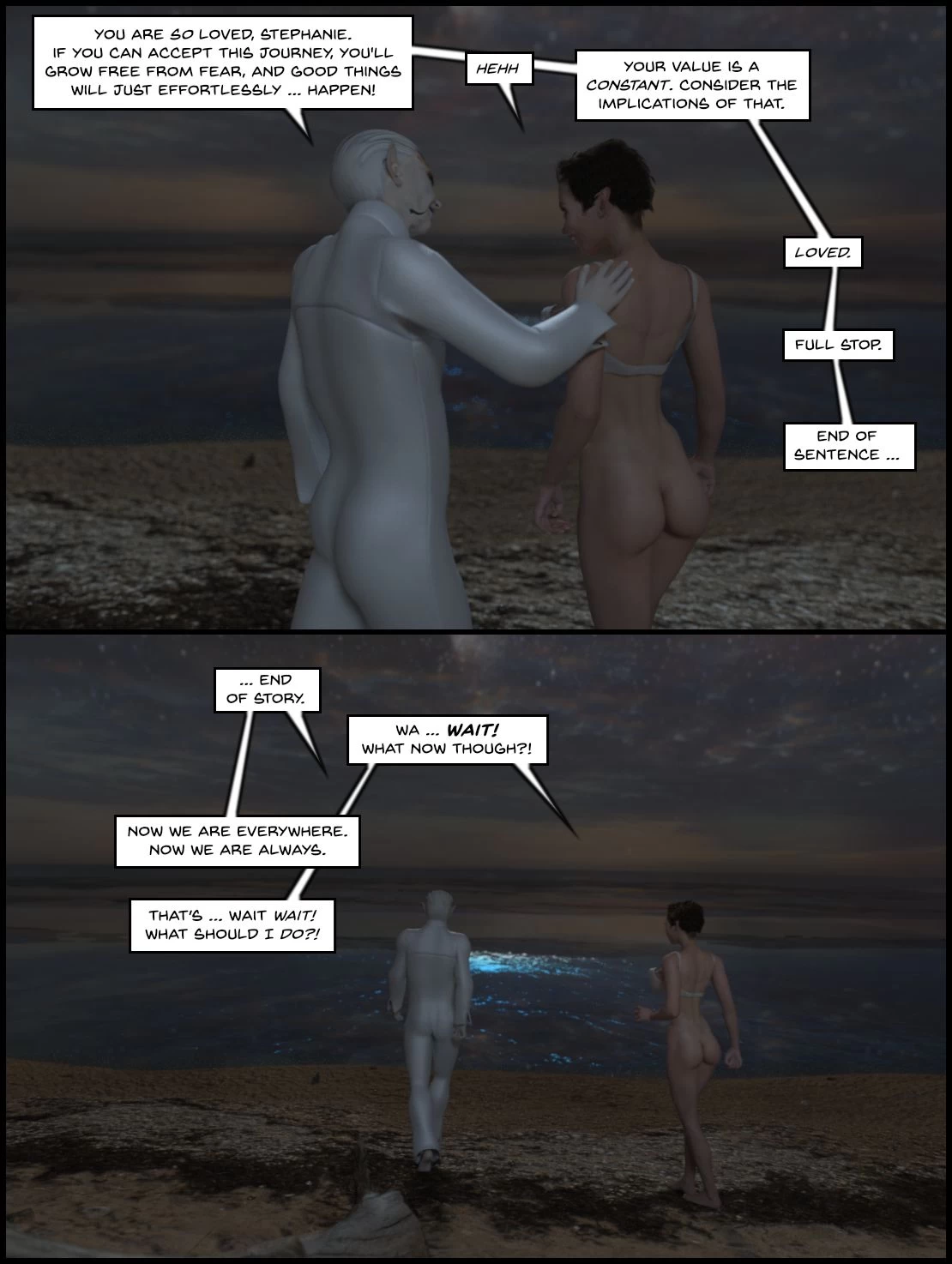 One Human Being 8 - Between two worlds porn comic picture 124