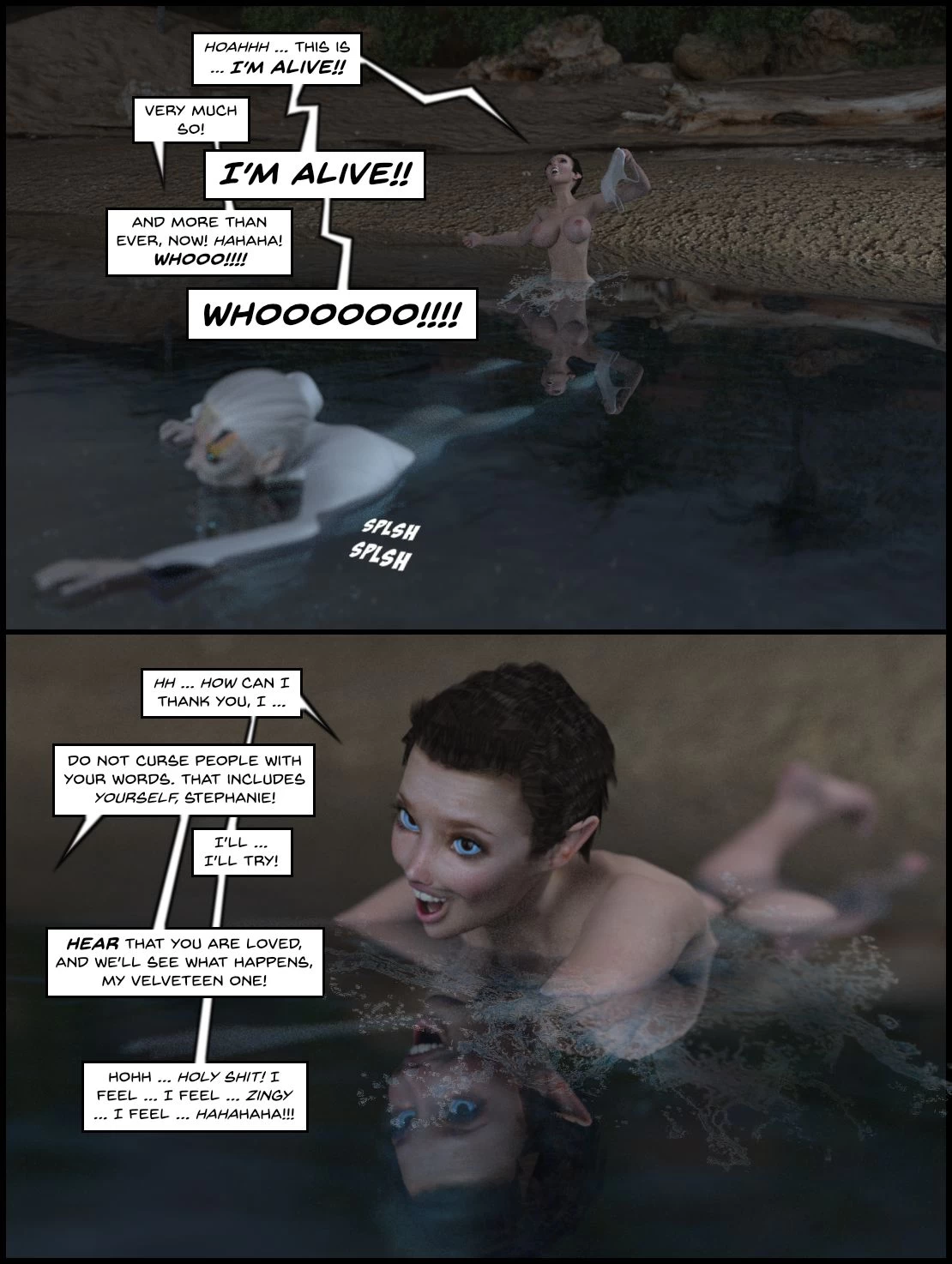 One Human Being 8 - Between two worlds porn comic picture 127