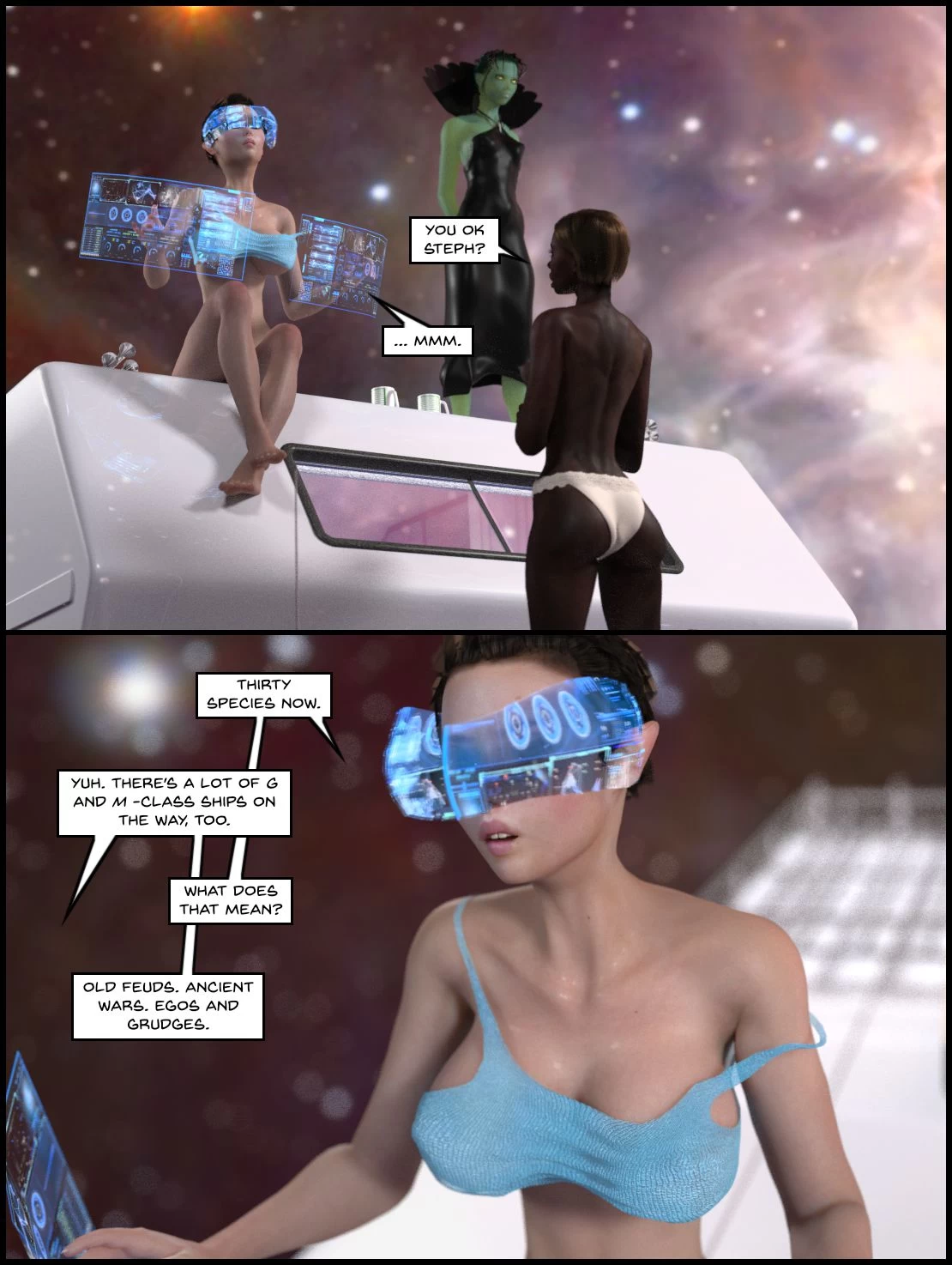 One Human Being 8 - Between two worlds porn comic picture 39