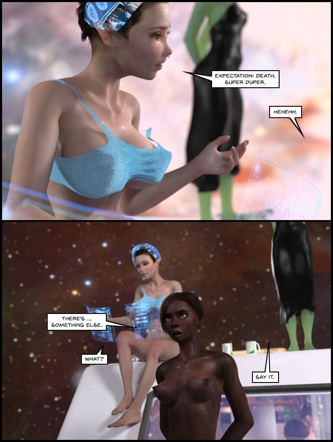 One Human Being 8 - Between two worlds porn comic picture 41