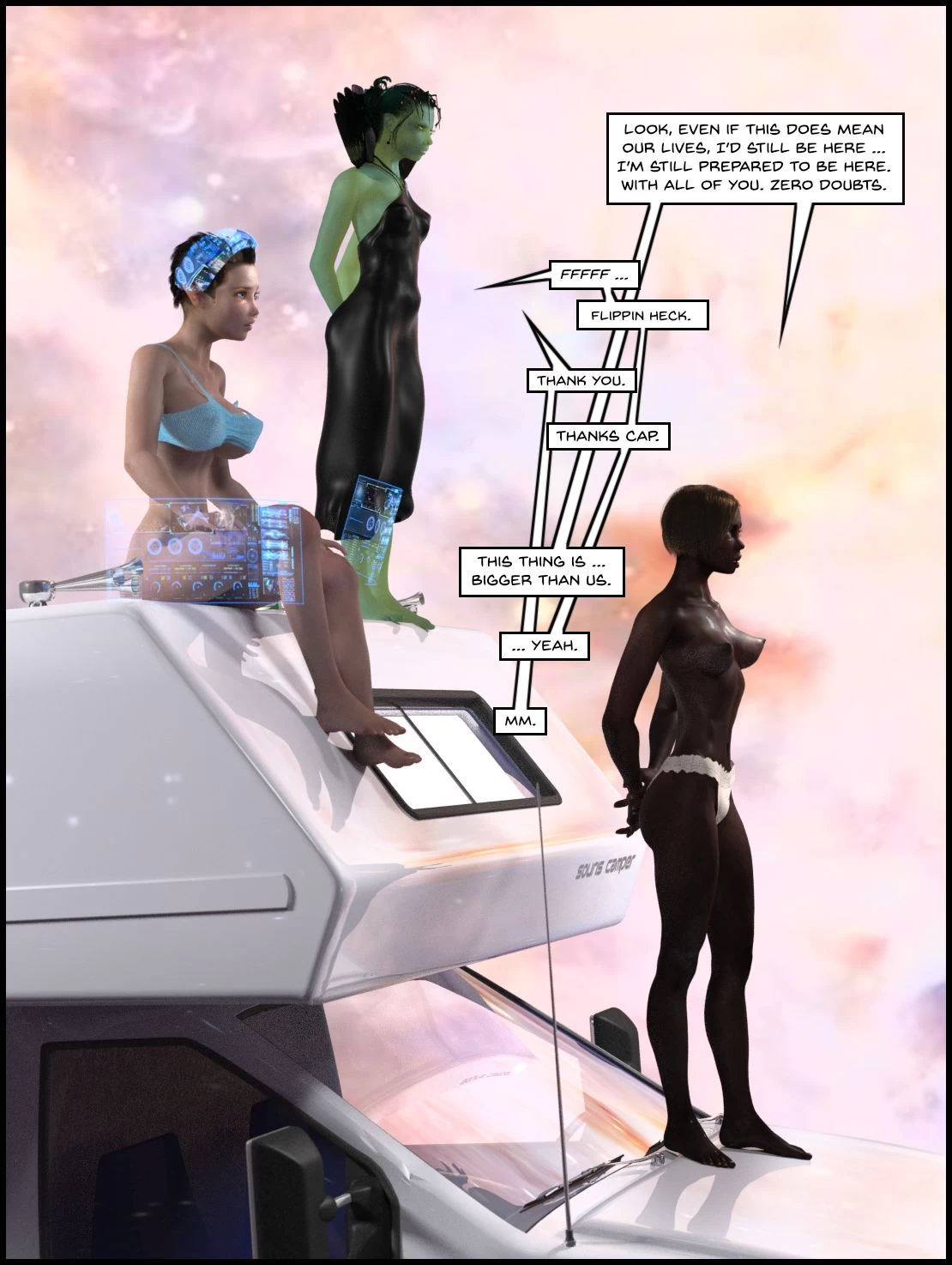 One Human Being 8 - Between two worlds porn comic picture 42