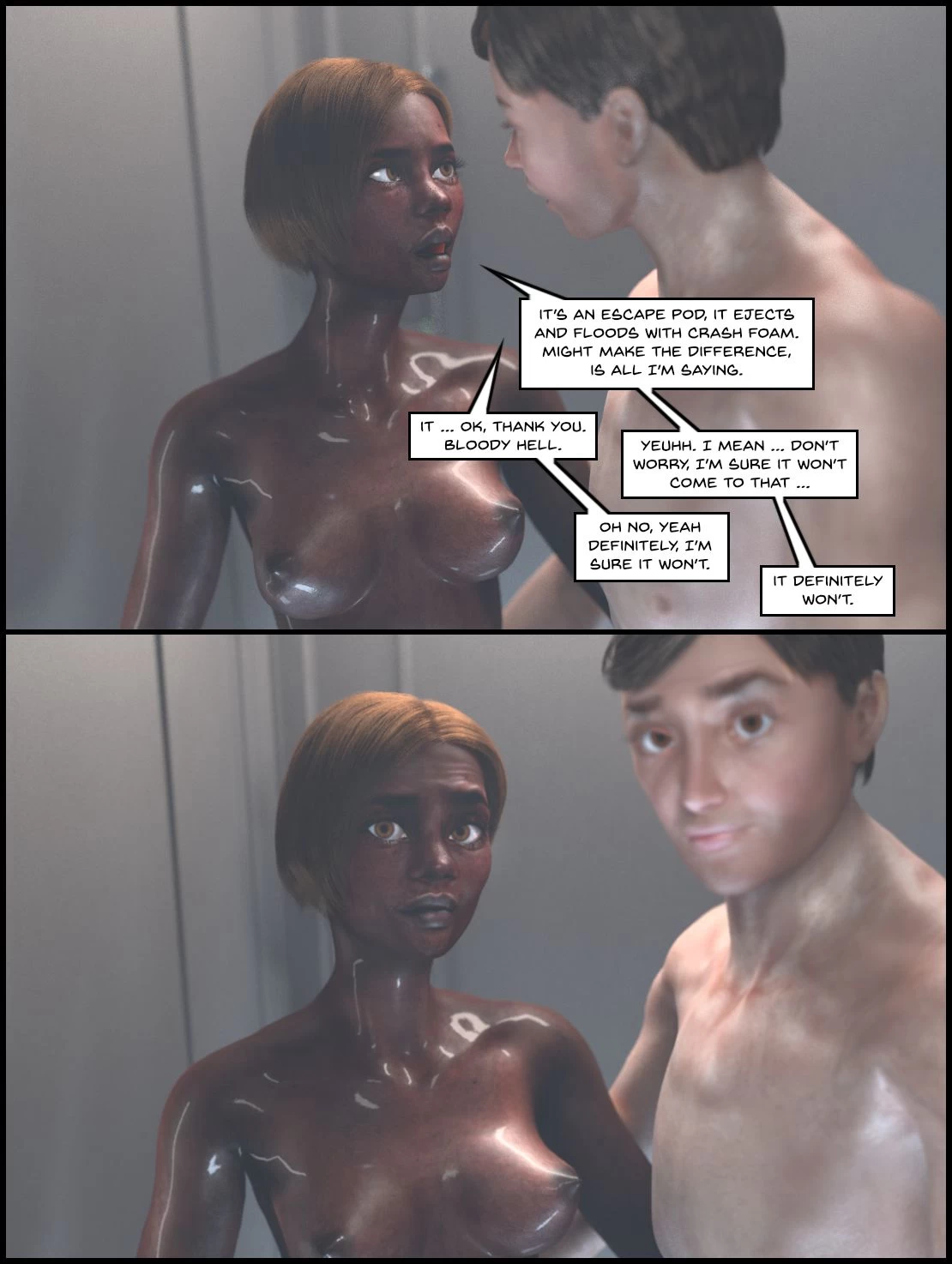 One Human Being 8 - Between two worlds porn comic picture 65