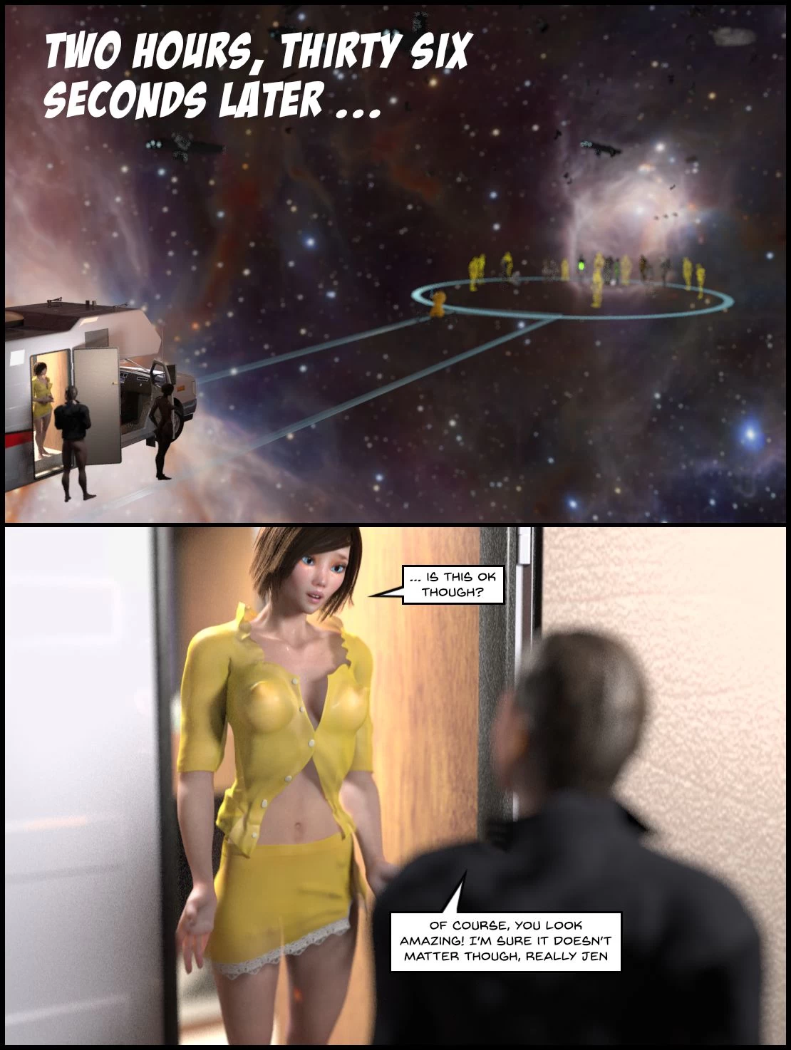 One Human Being 8 - Between two worlds porn comic picture 66