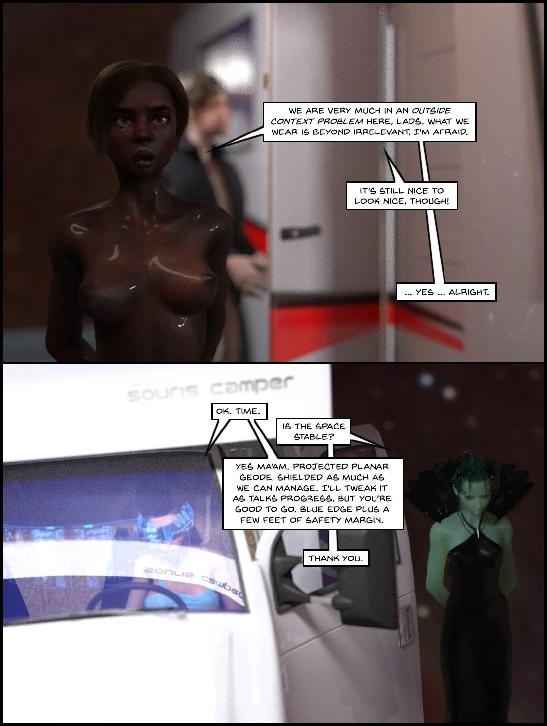 One Human Being 8 - Between two worlds porn comic picture 67