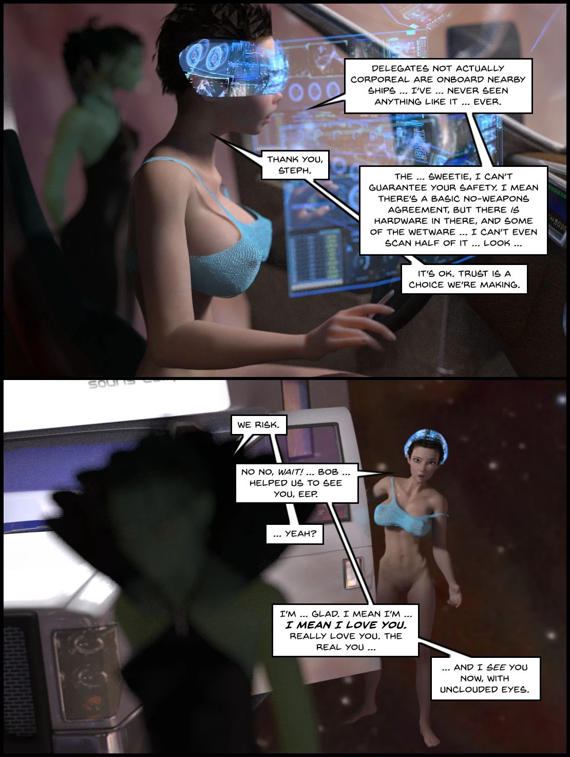 One Human Being 8 - Between two worlds porn comic picture 68