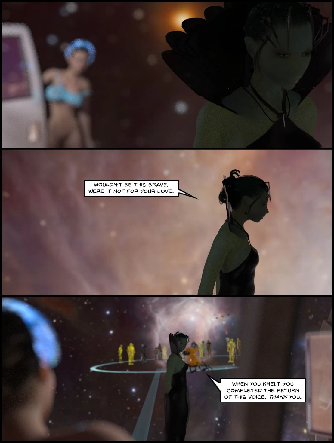 One Human Being 8 - Between two worlds porn comic picture 69