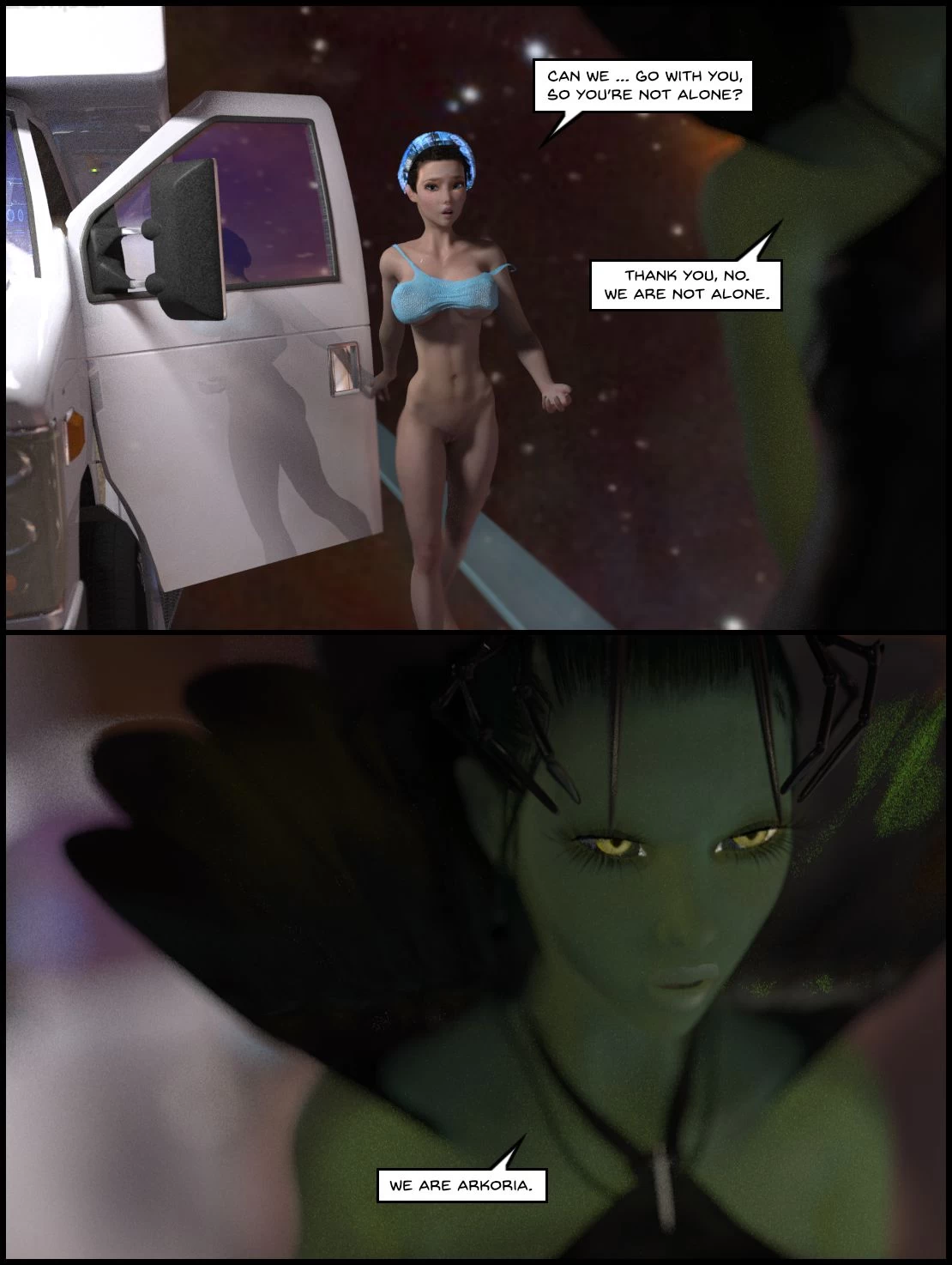 One Human Being 8 - Between two worlds porn comic picture 70