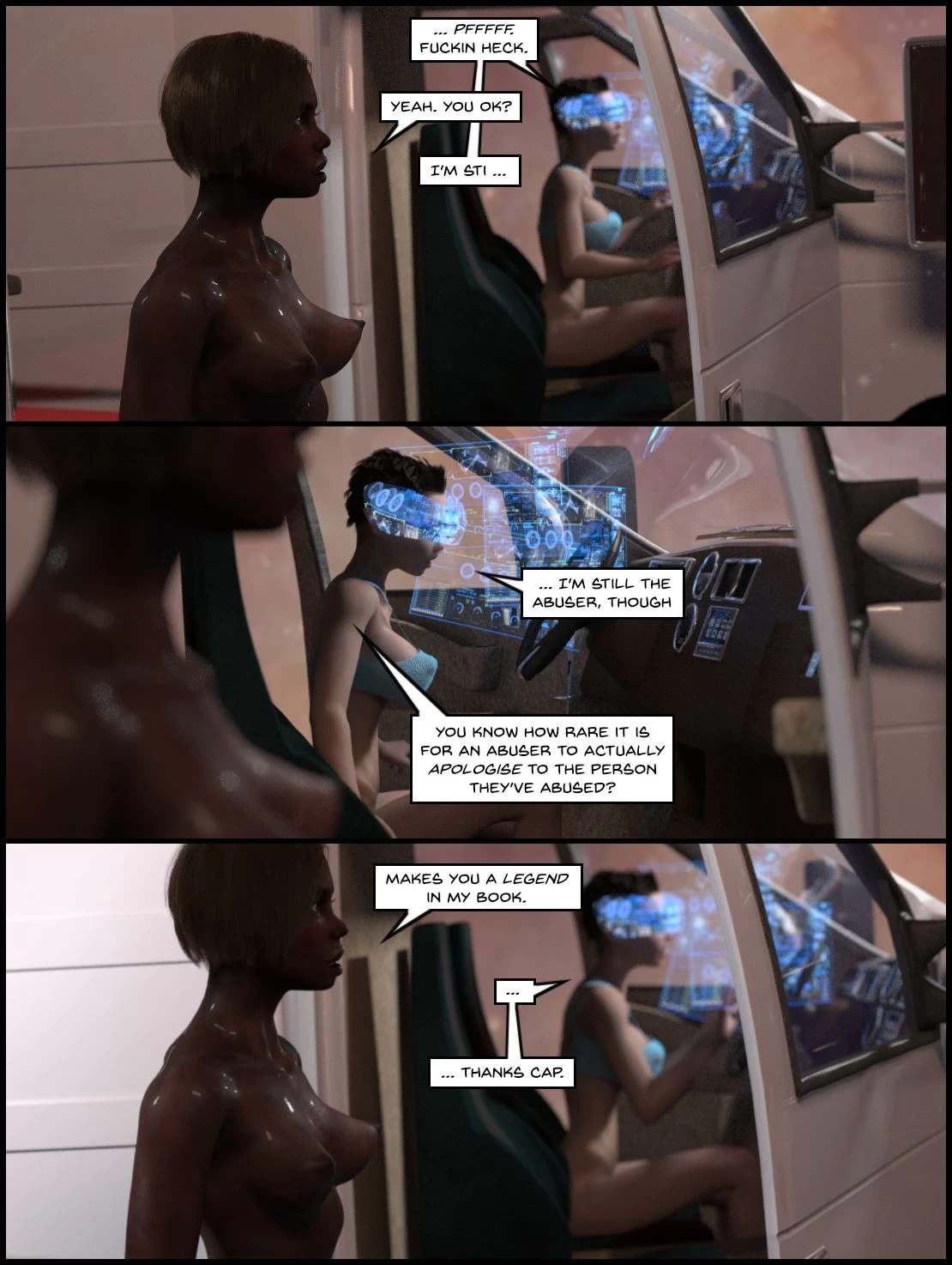 One Human Being 8 - Between two worlds porn comic picture 71