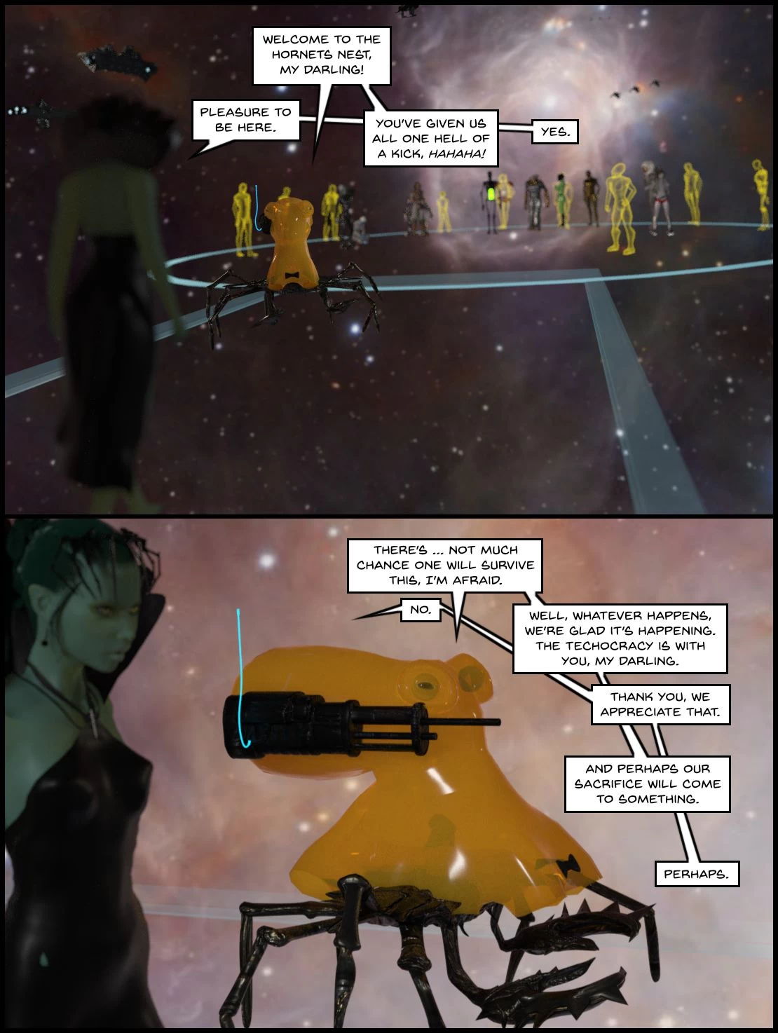 One Human Being 8 - Between two worlds porn comic picture 72