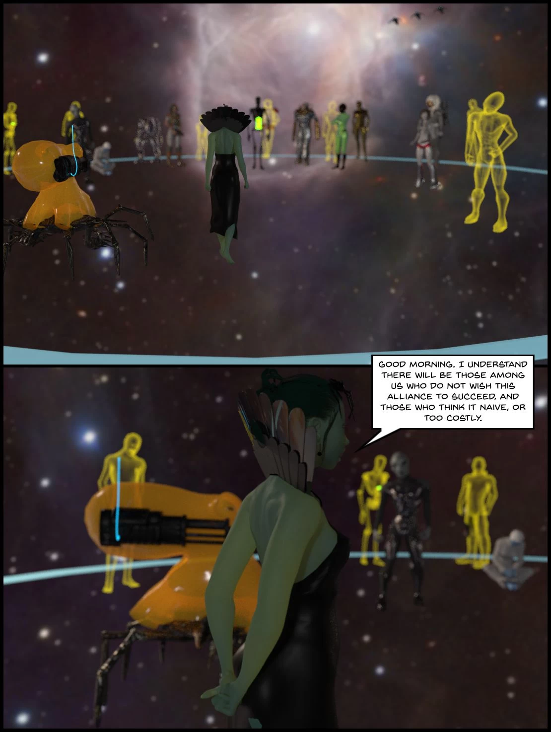 One Human Being 8 - Between two worlds porn comic picture 73