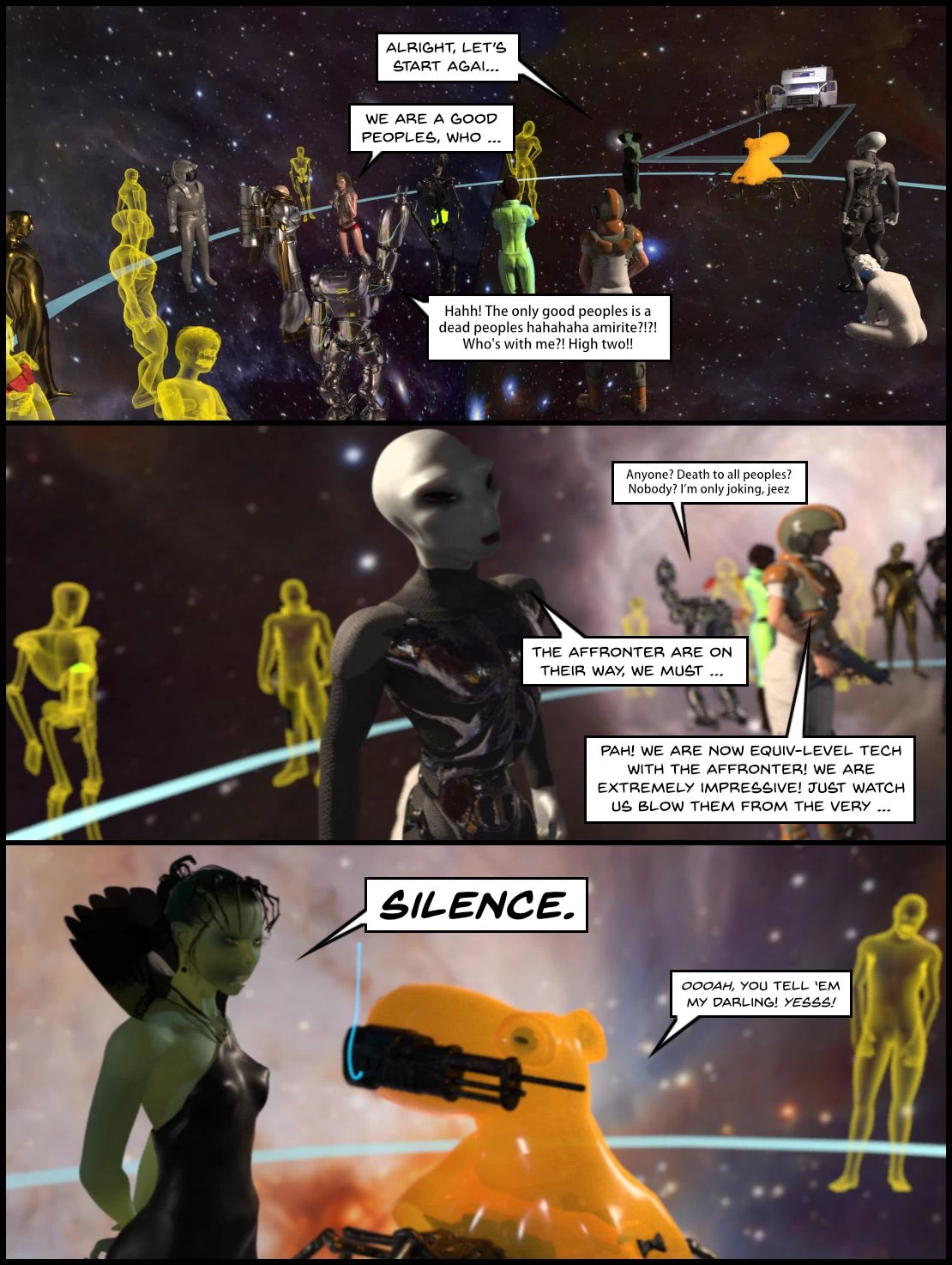 One Human Being 8 - Between two worlds porn comic picture 78