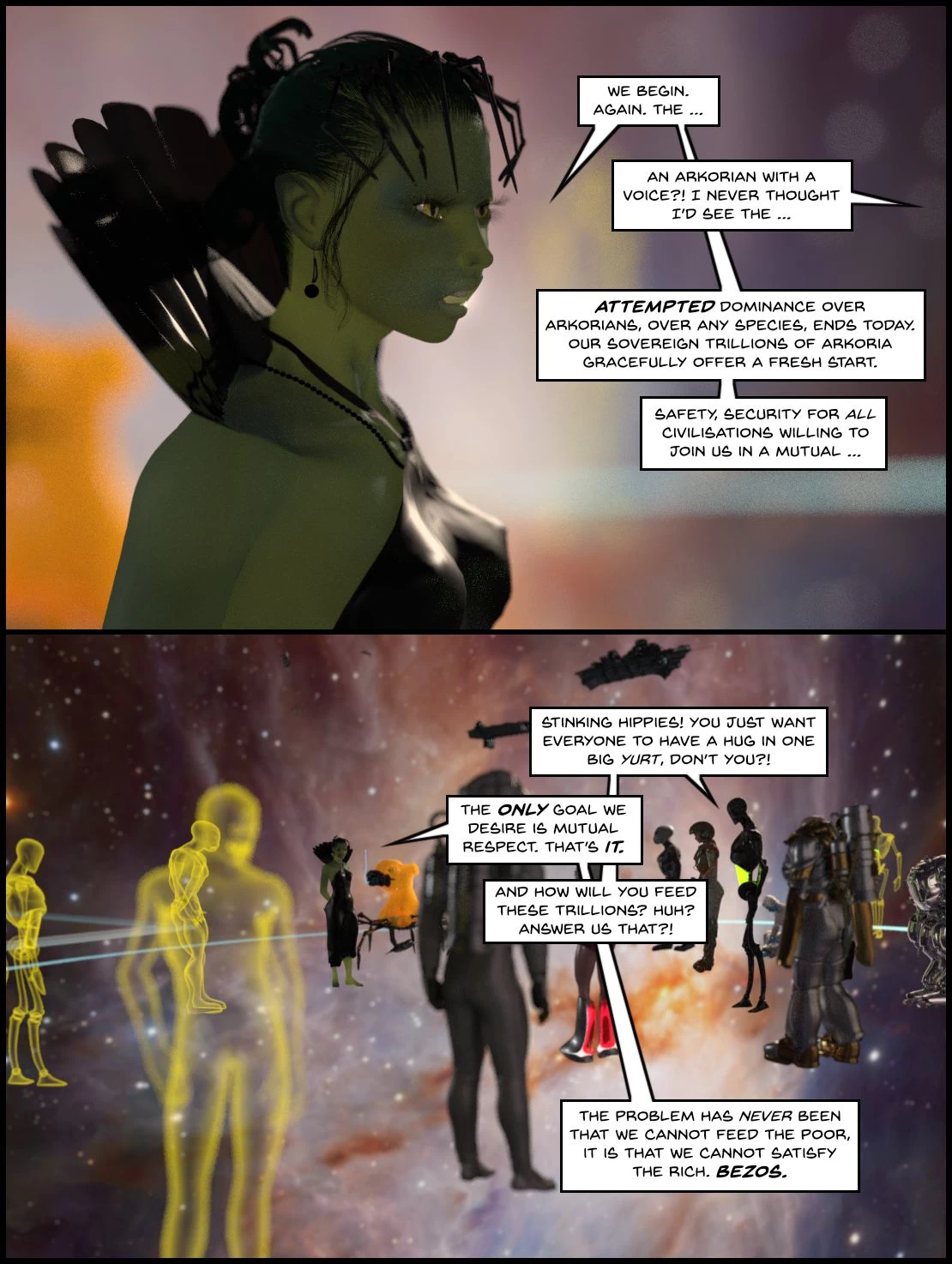 One Human Being 8 - Between two worlds porn comic picture 79