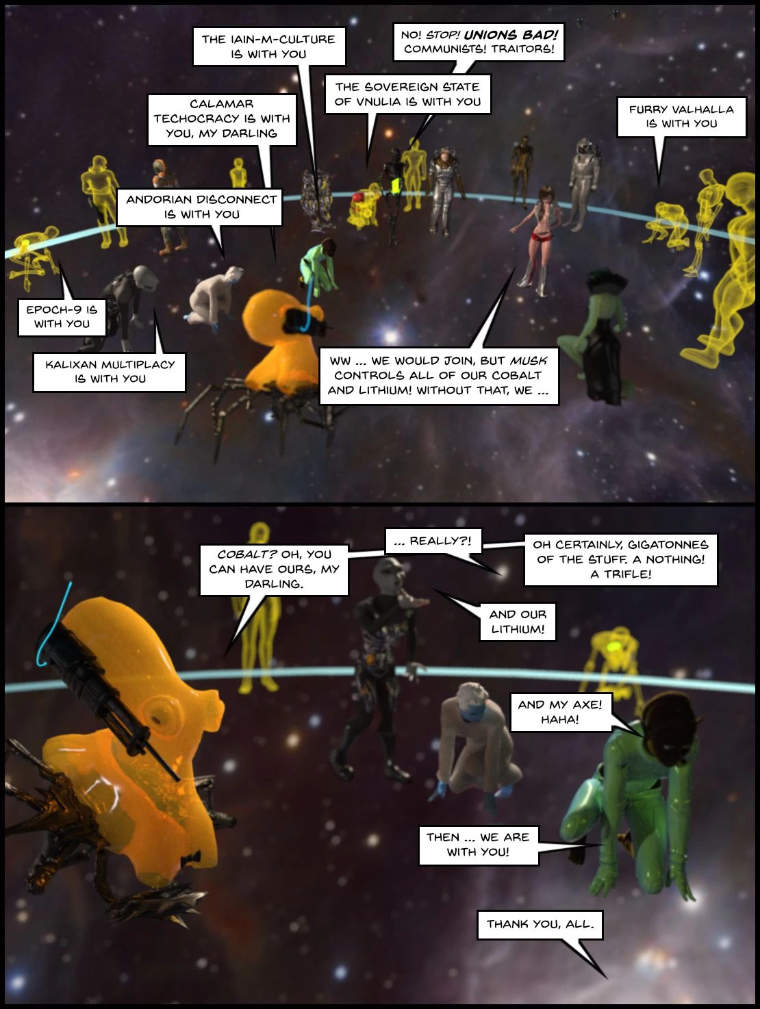 One Human Being 8 - Between two worlds porn comic picture 82