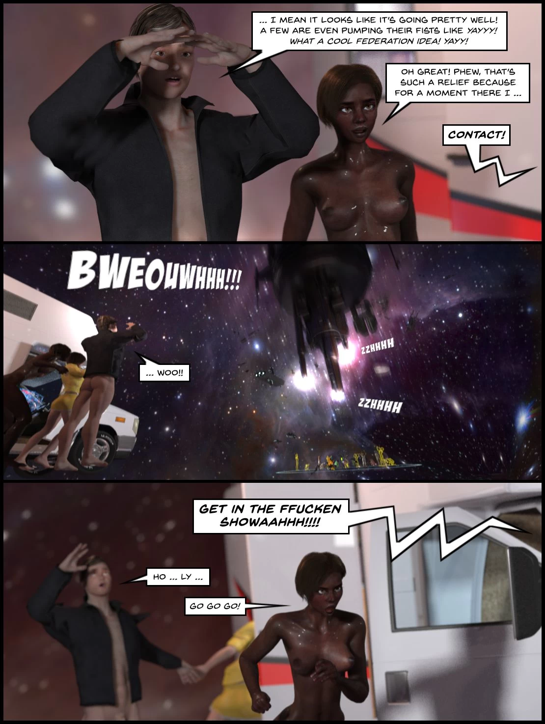 One Human Being 8 - Between two worlds porn comic picture 85