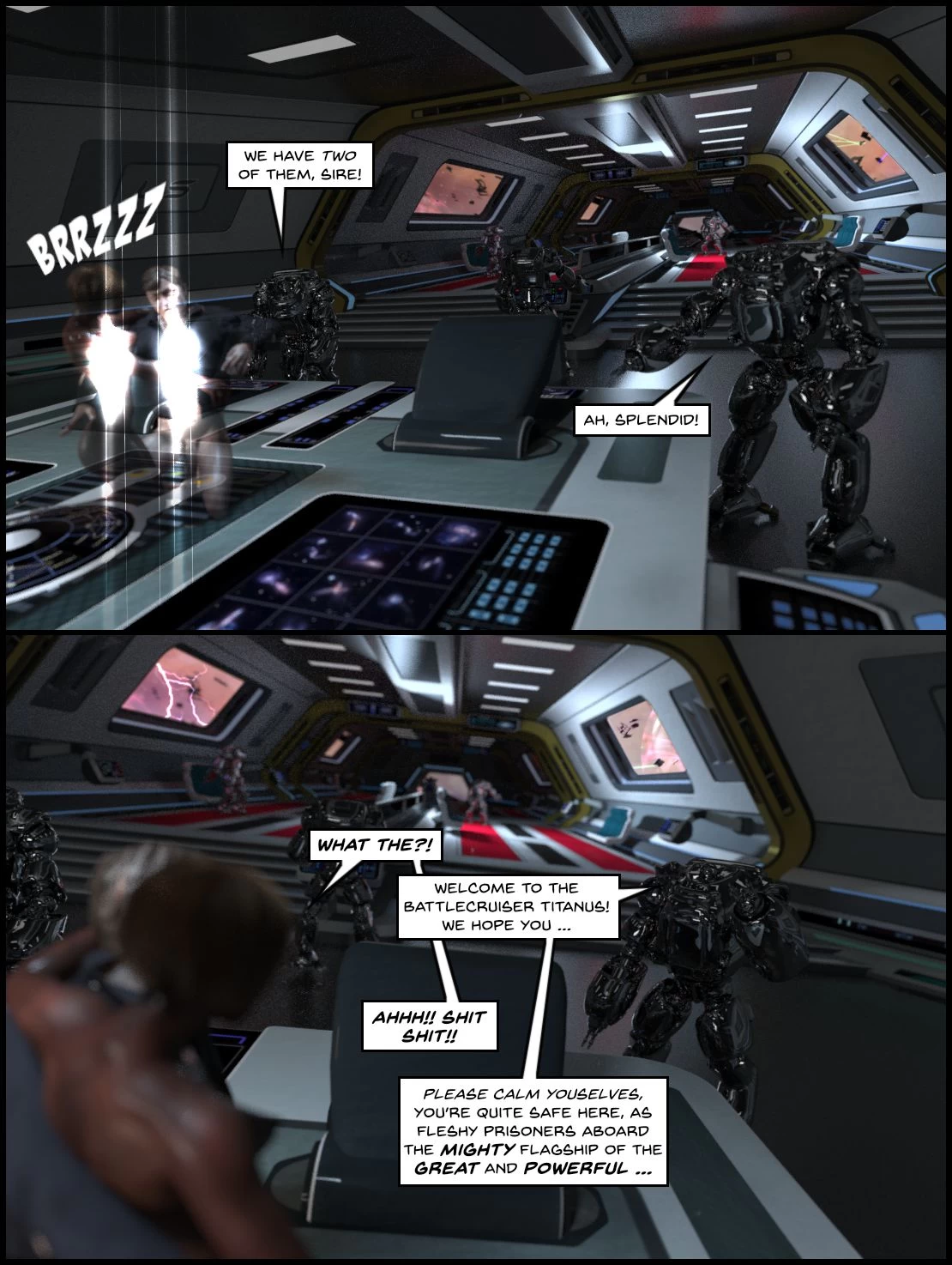 One Human Being 8 - Between two worlds porn comic picture 98