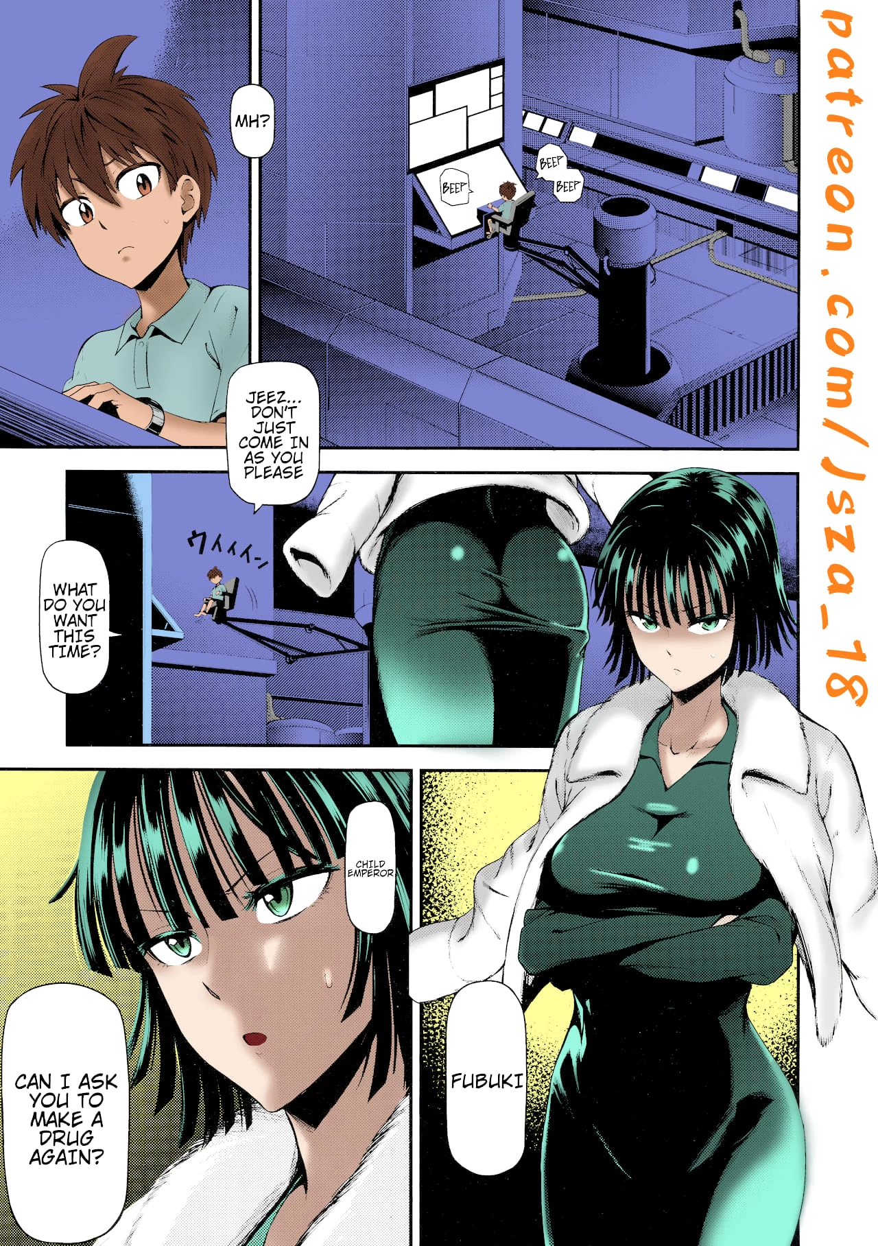 ONE-HURRICANE 5 [Colorized] porn comic picture 2