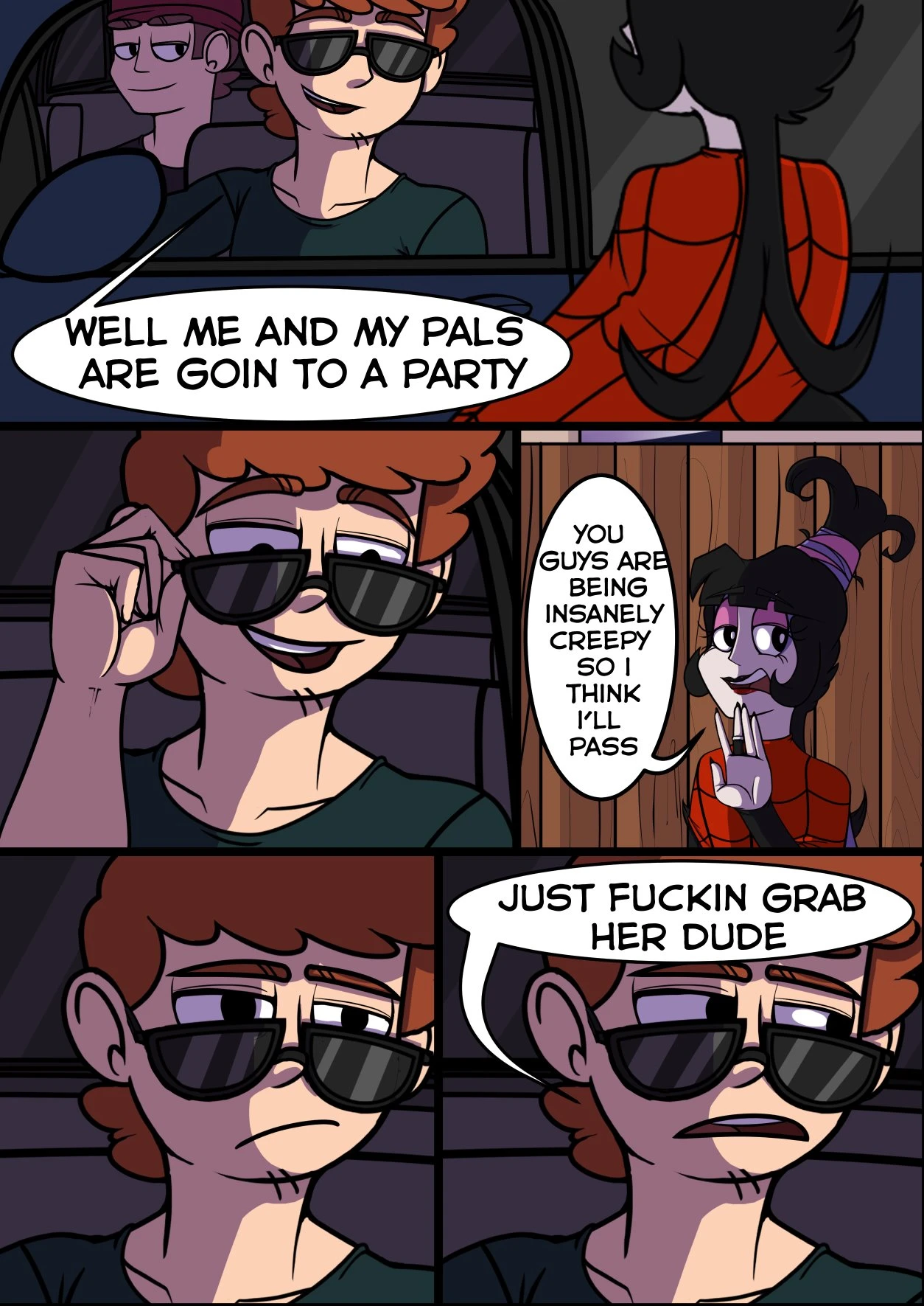 One Last Treat porn comic picture 3