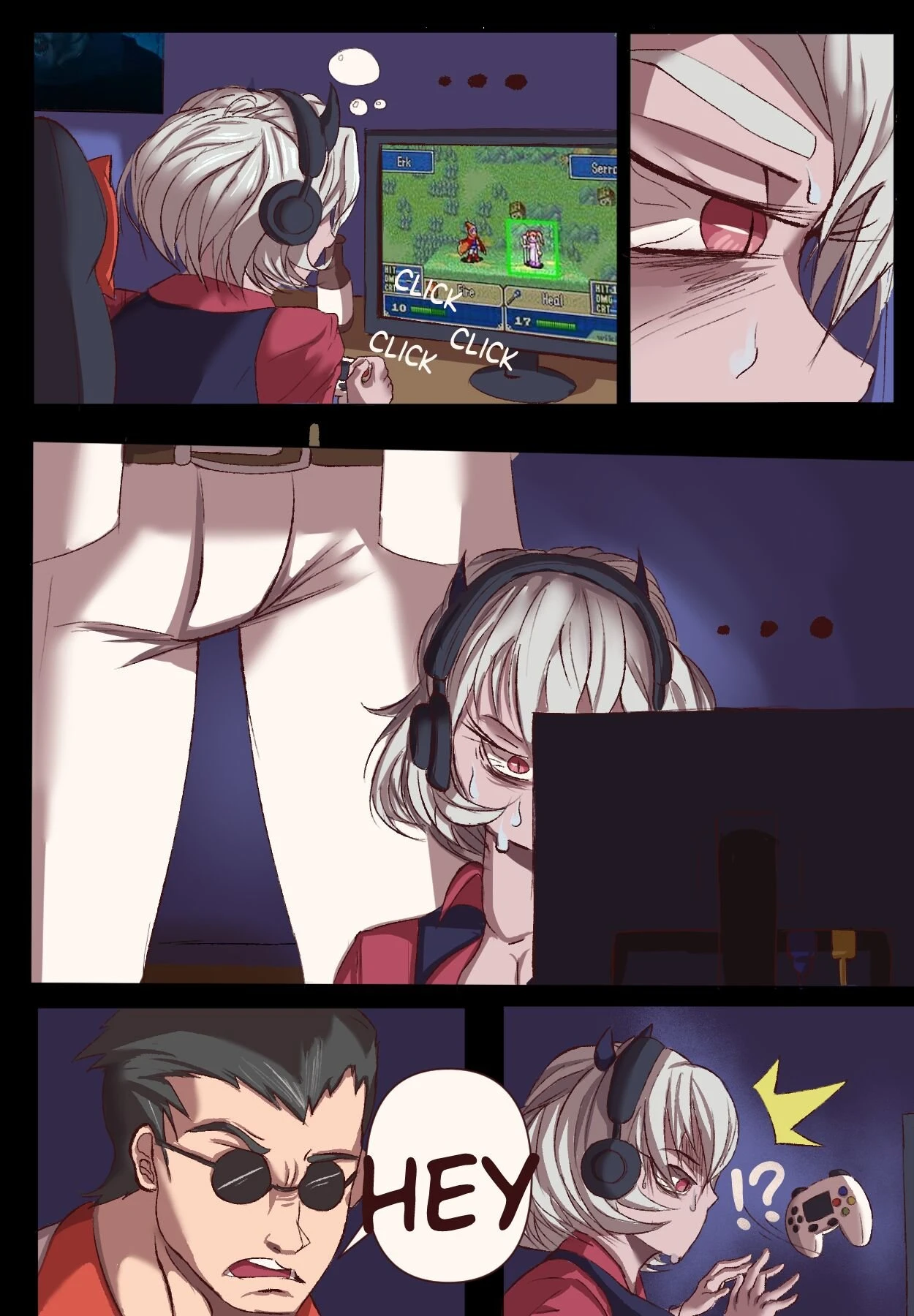 One Night with Malina porn comic picture 2