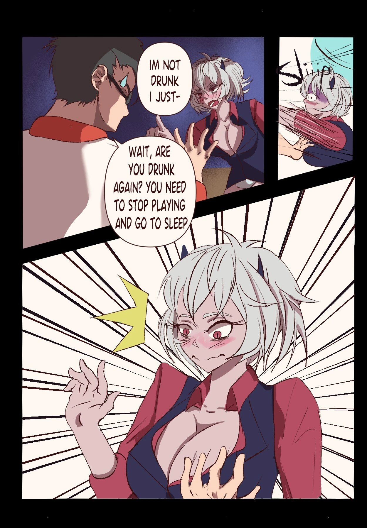 One Night with Malina porn comic picture 6