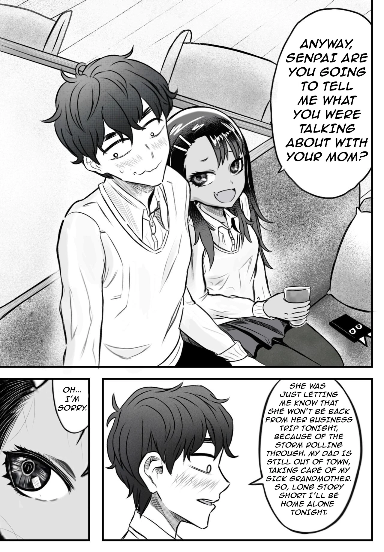 One Night With Nagatoro-san! porn comic picture 10
