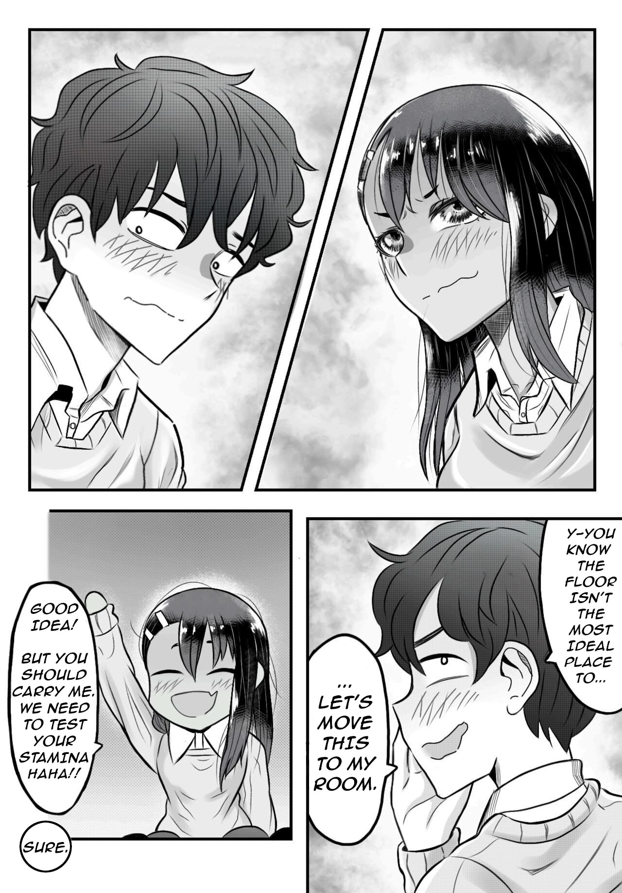 One Night With Nagatoro-san! porn comic picture 34