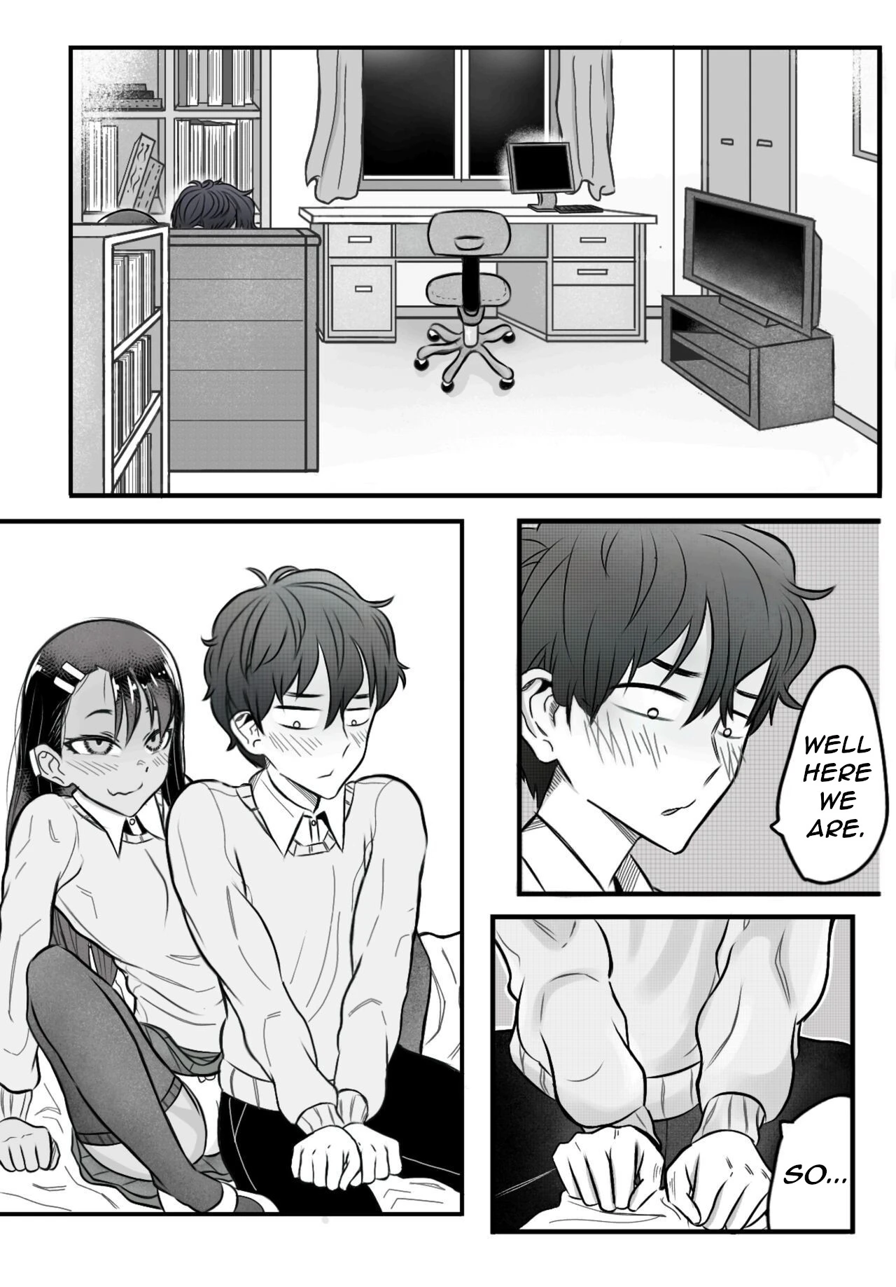 One Night With Nagatoro-san! porn comic picture 36