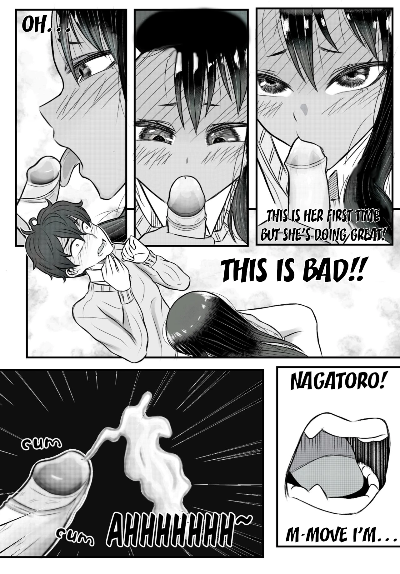 One Night With Nagatoro-san! porn comic picture 47