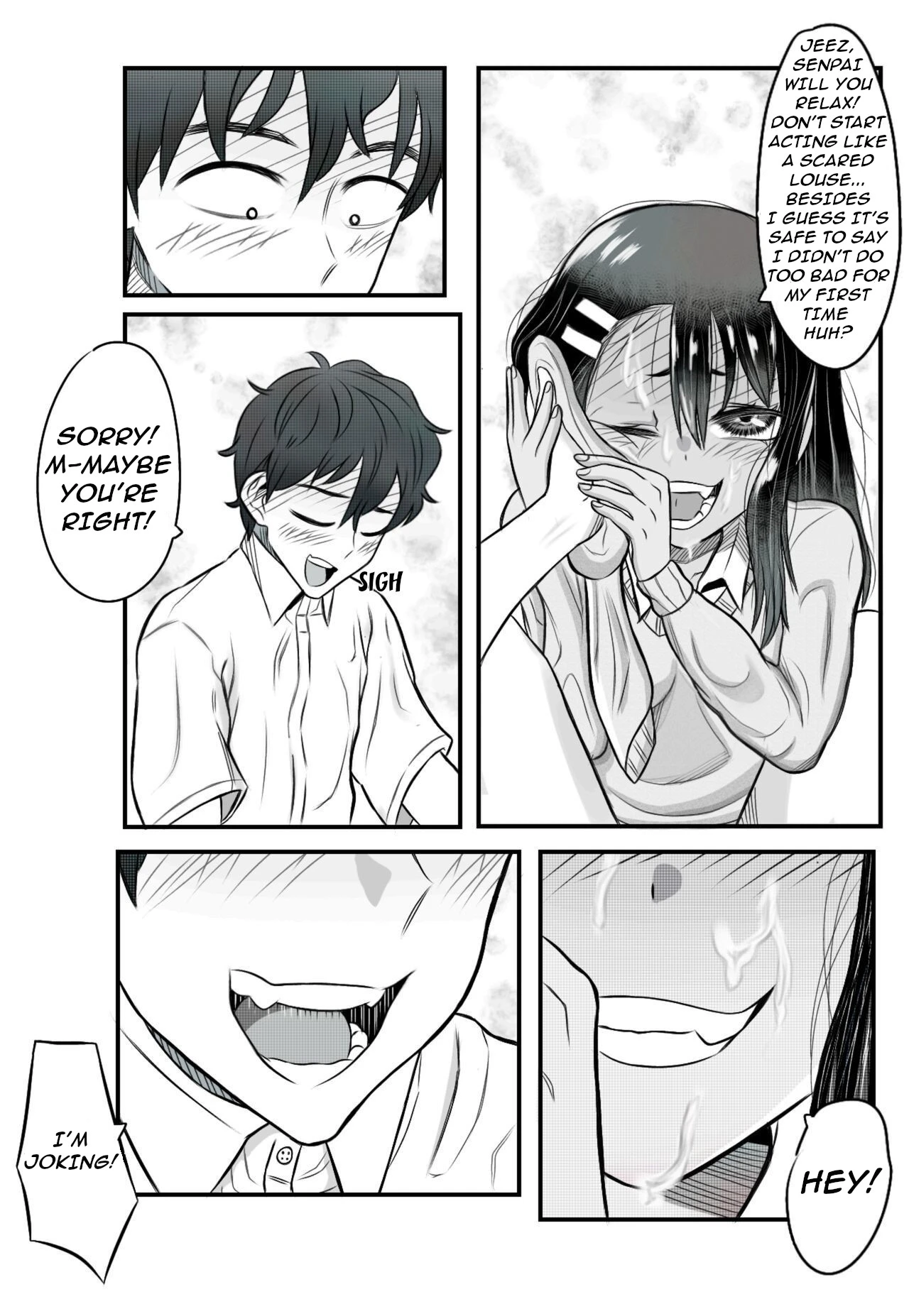 One Night With Nagatoro-san! porn comic picture 49
