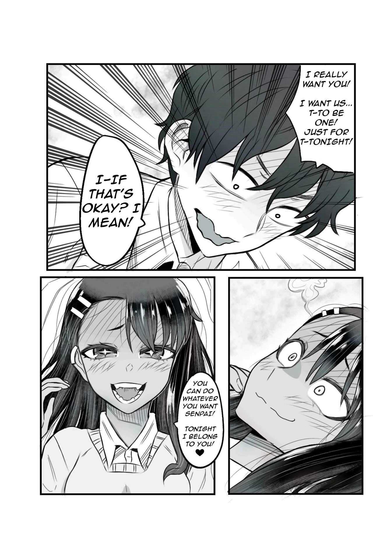 One Night With Nagatoro-san! porn comic picture 54
