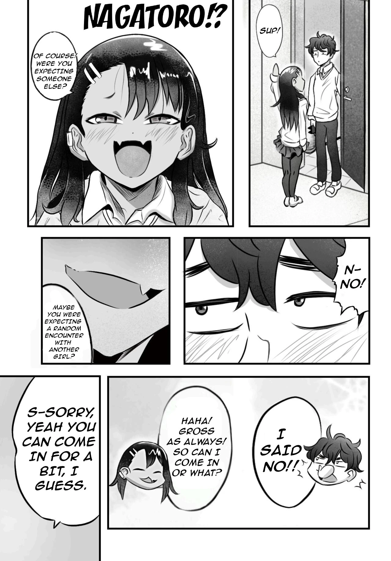 One Night With Nagatoro-san! porn comic picture 6
