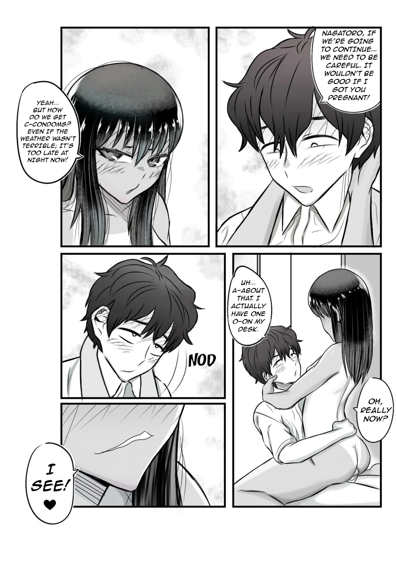 One Night With Nagatoro-san! porn comic picture 79