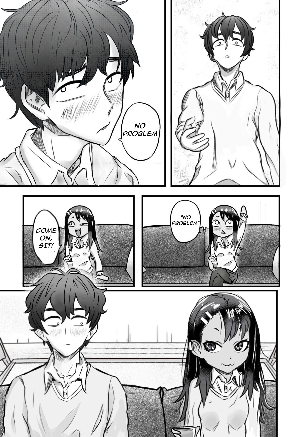 One Night With Nagatoro-san! porn comic picture 8