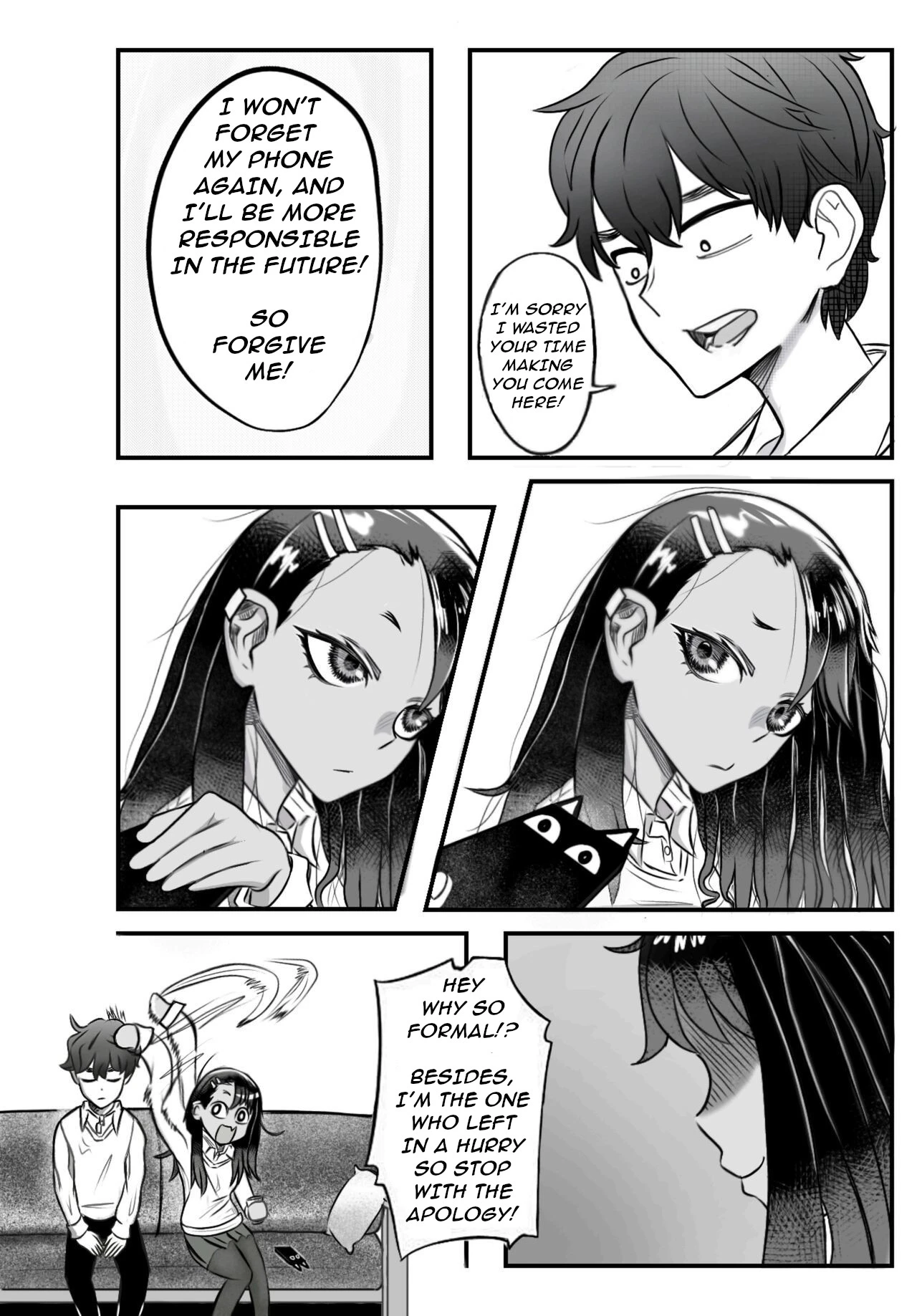 One Night With Nagatoro-san! porn comic picture 9