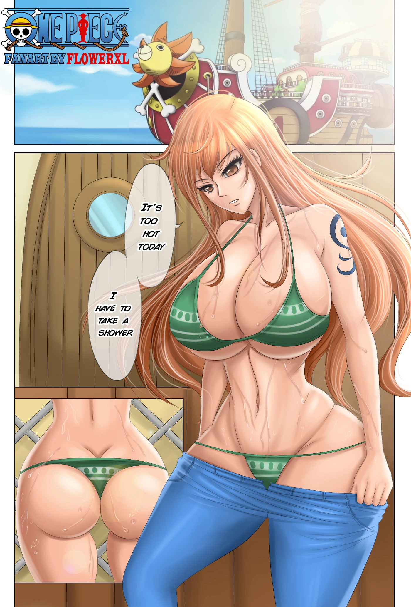 One Piece porn comic picture 1