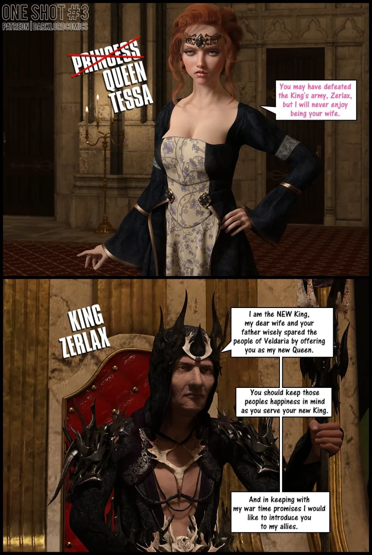 One Shot 3 - Queen Tessa porn comic picture 2
