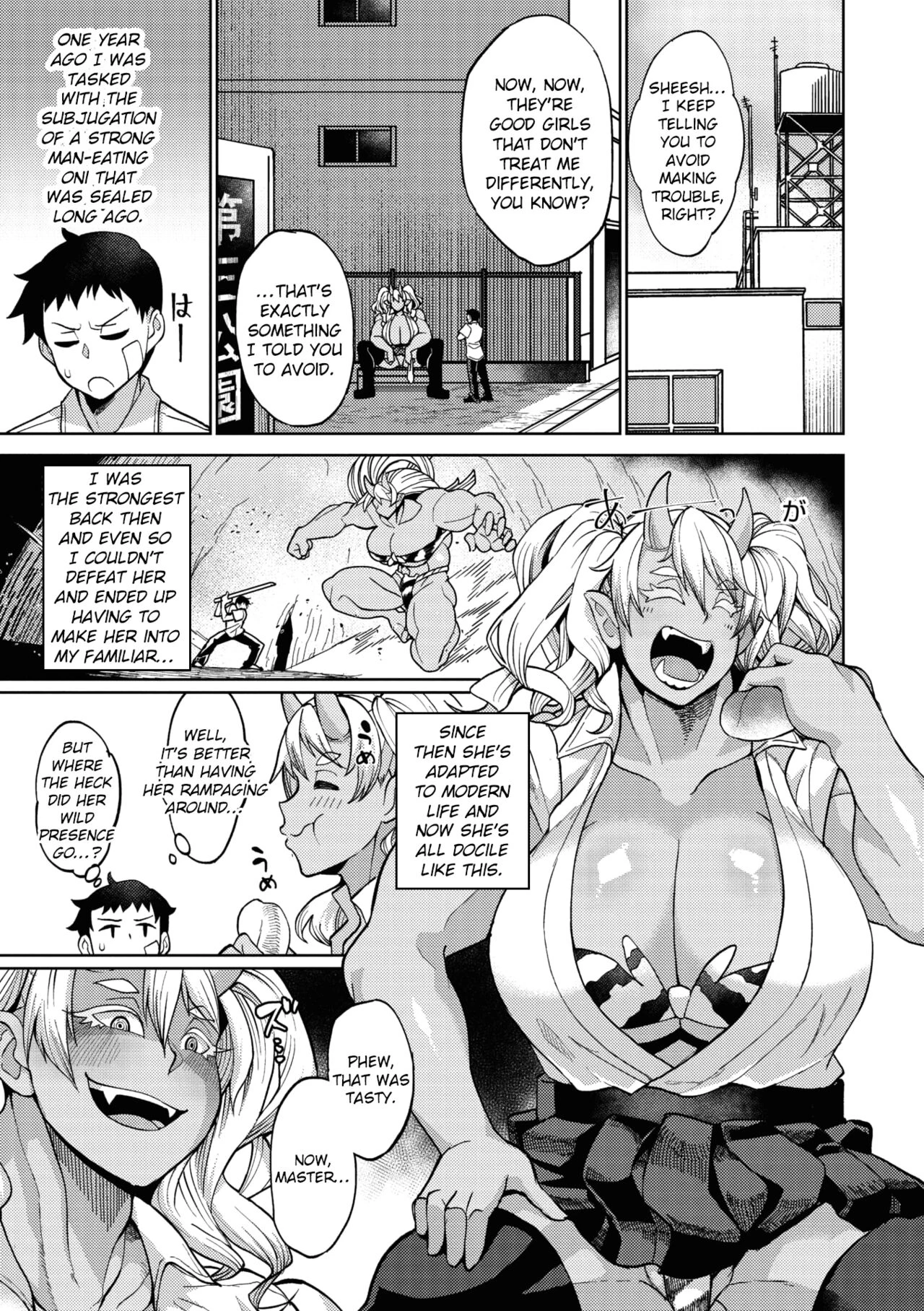 Oni Musume no Aibou porn comic picture 5