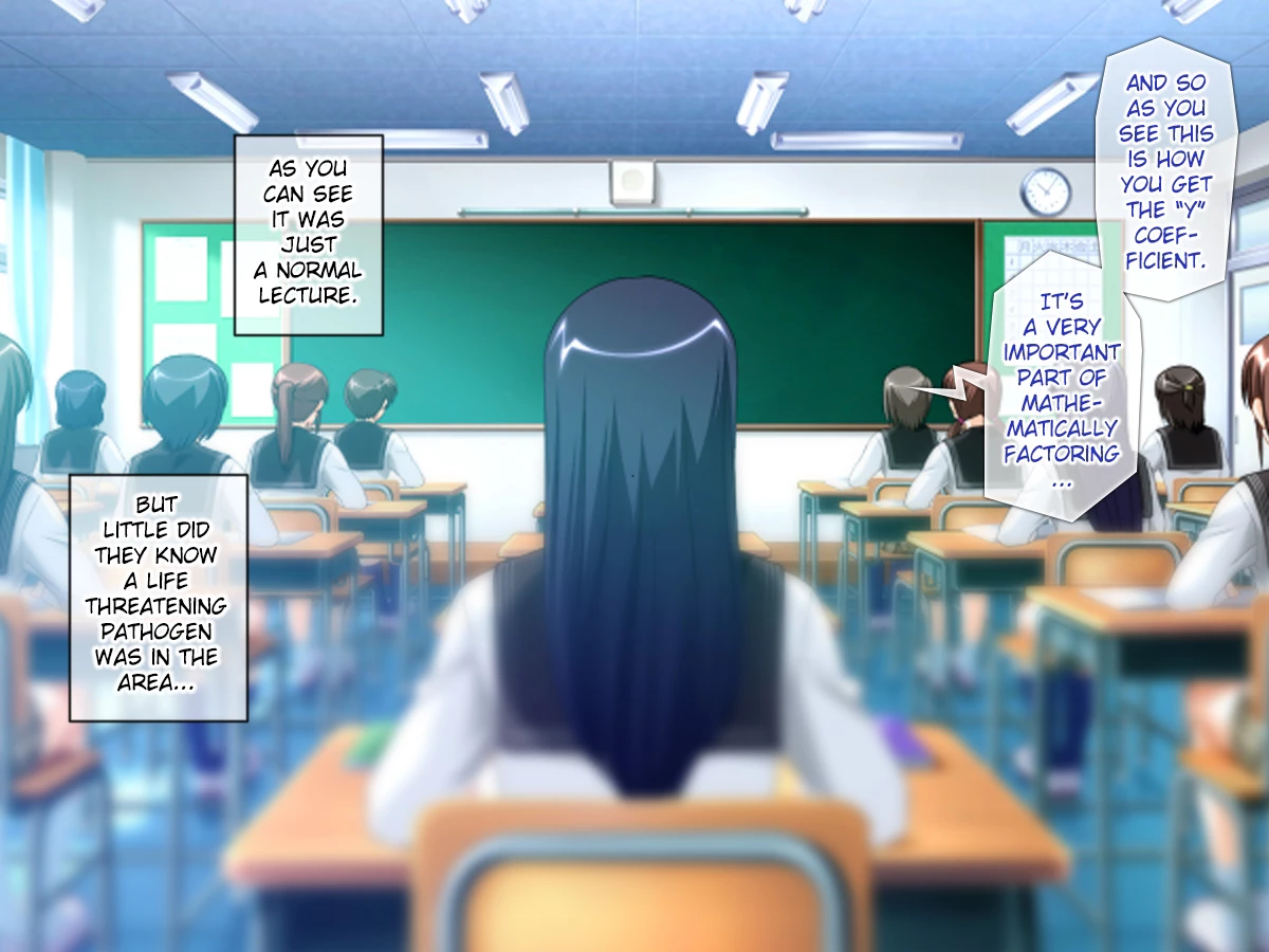 Only My Cock Can Save the Girls Infected by the Bitch Virus! porn comic picture 2