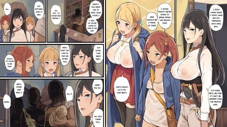 Onna Boukenshatachi ga Sabaku no Oasis ni Tachiyoru to......2 porn comic picture 5