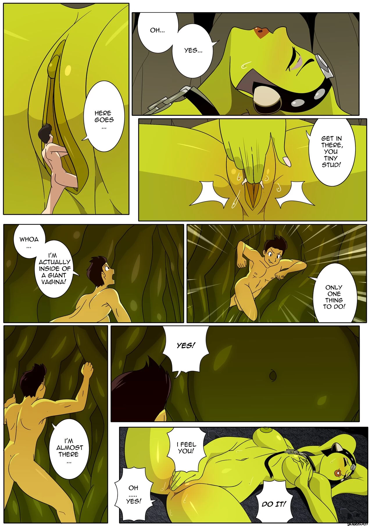 Oola's Big Break porn comic picture 5