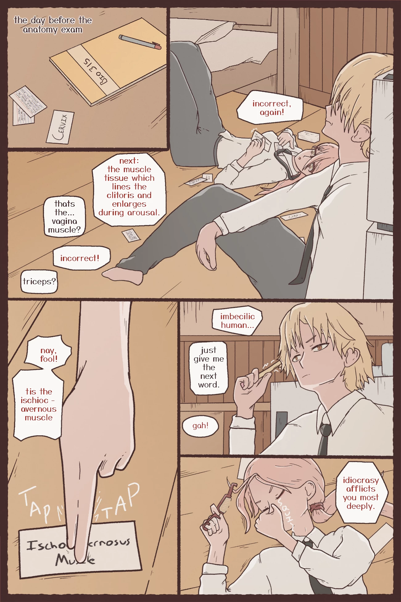 Operation: study smarter porn comic picture 3